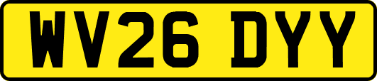 WV26DYY