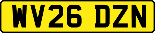 WV26DZN