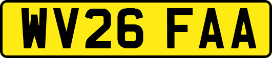 WV26FAA