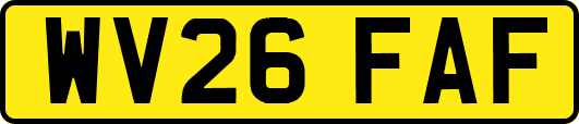 WV26FAF