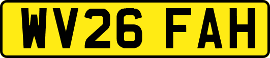 WV26FAH