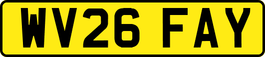 WV26FAY