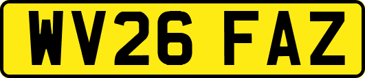 WV26FAZ