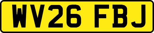 WV26FBJ