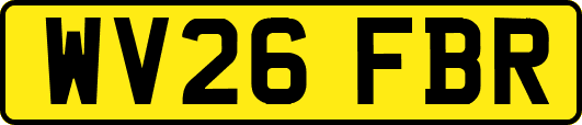 WV26FBR