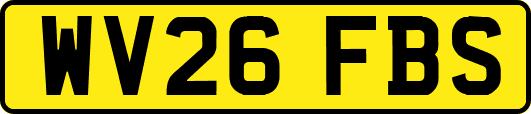 WV26FBS