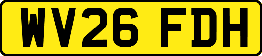 WV26FDH