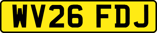 WV26FDJ