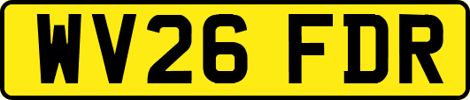 WV26FDR