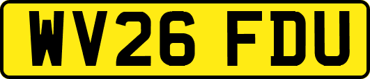 WV26FDU