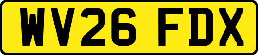WV26FDX
