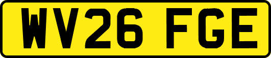 WV26FGE