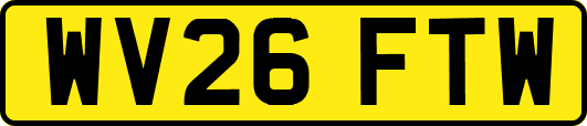 WV26FTW