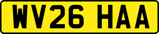 WV26HAA