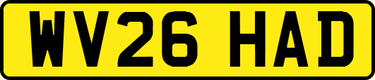 WV26HAD