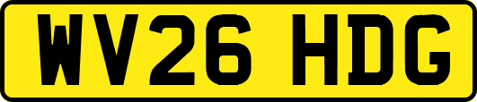 WV26HDG