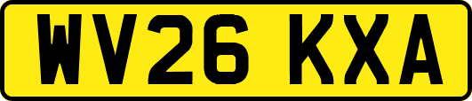 WV26KXA