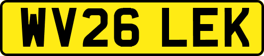 WV26LEK