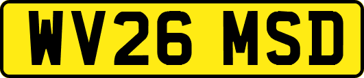 WV26MSD