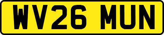 WV26MUN