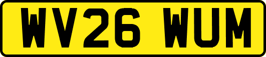 WV26WUM