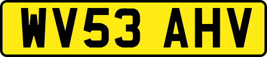WV53AHV