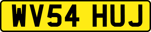 WV54HUJ