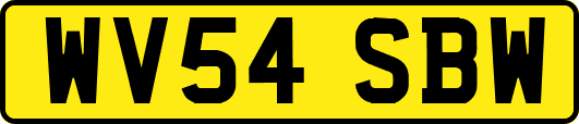 WV54SBW