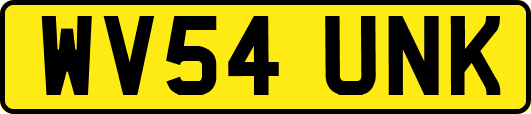 WV54UNK