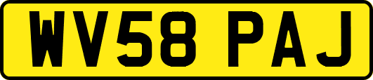 WV58PAJ