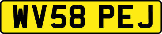 WV58PEJ