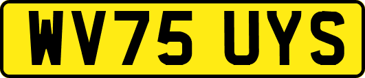 WV75UYS