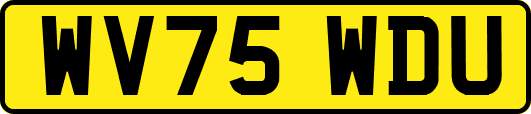WV75WDU