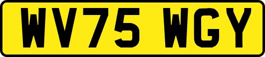 WV75WGY