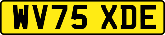 WV75XDE
