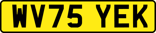 WV75YEK