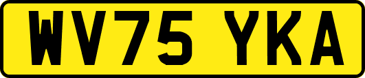 WV75YKA
