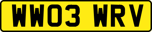 WW03WRV