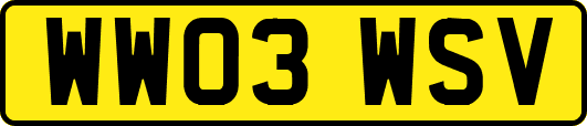 WW03WSV
