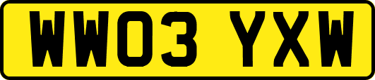 WW03YXW