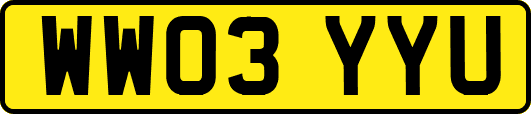 WW03YYU