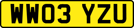 WW03YZU