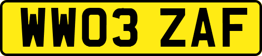WW03ZAF