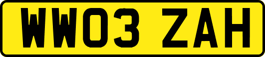 WW03ZAH