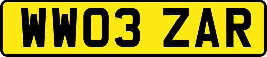 WW03ZAR