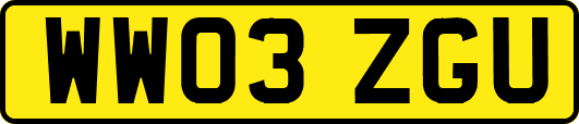 WW03ZGU