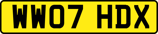 WW07HDX