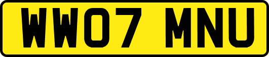 WW07MNU