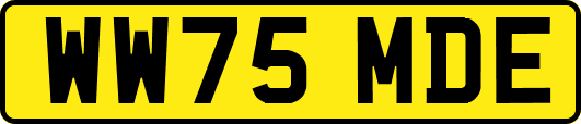 WW75MDE