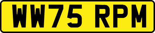 WW75RPM